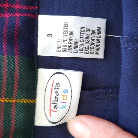 Talbot's Kids Plaid Skirts Sz 3 one has tag - Picture 2 of 5